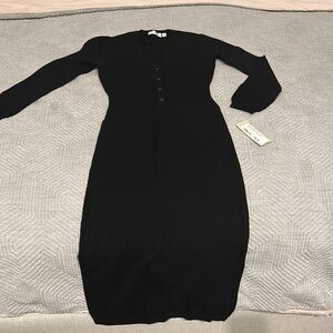 NWT RD Style Black Knit Dres SZ: XS